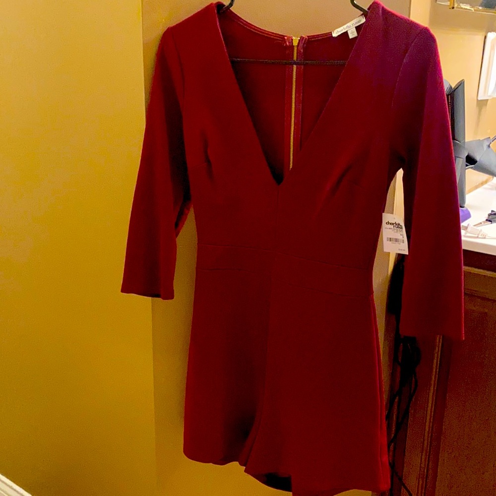 Charlotte Russe Burgundy Size S